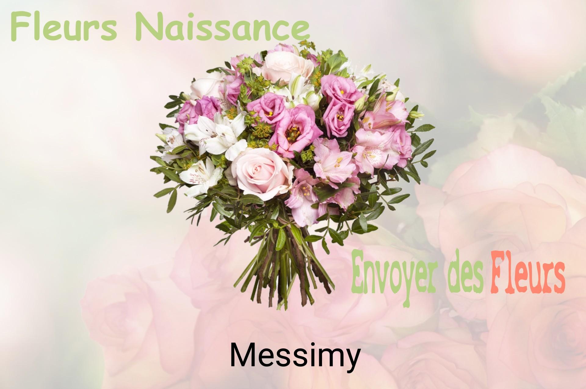 Bouquet de fleurs de naissance livré à Messimy